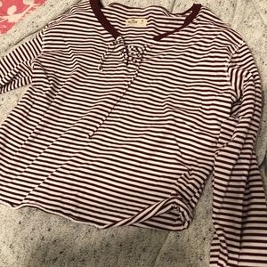 Hollister Striped Long Sleeve
